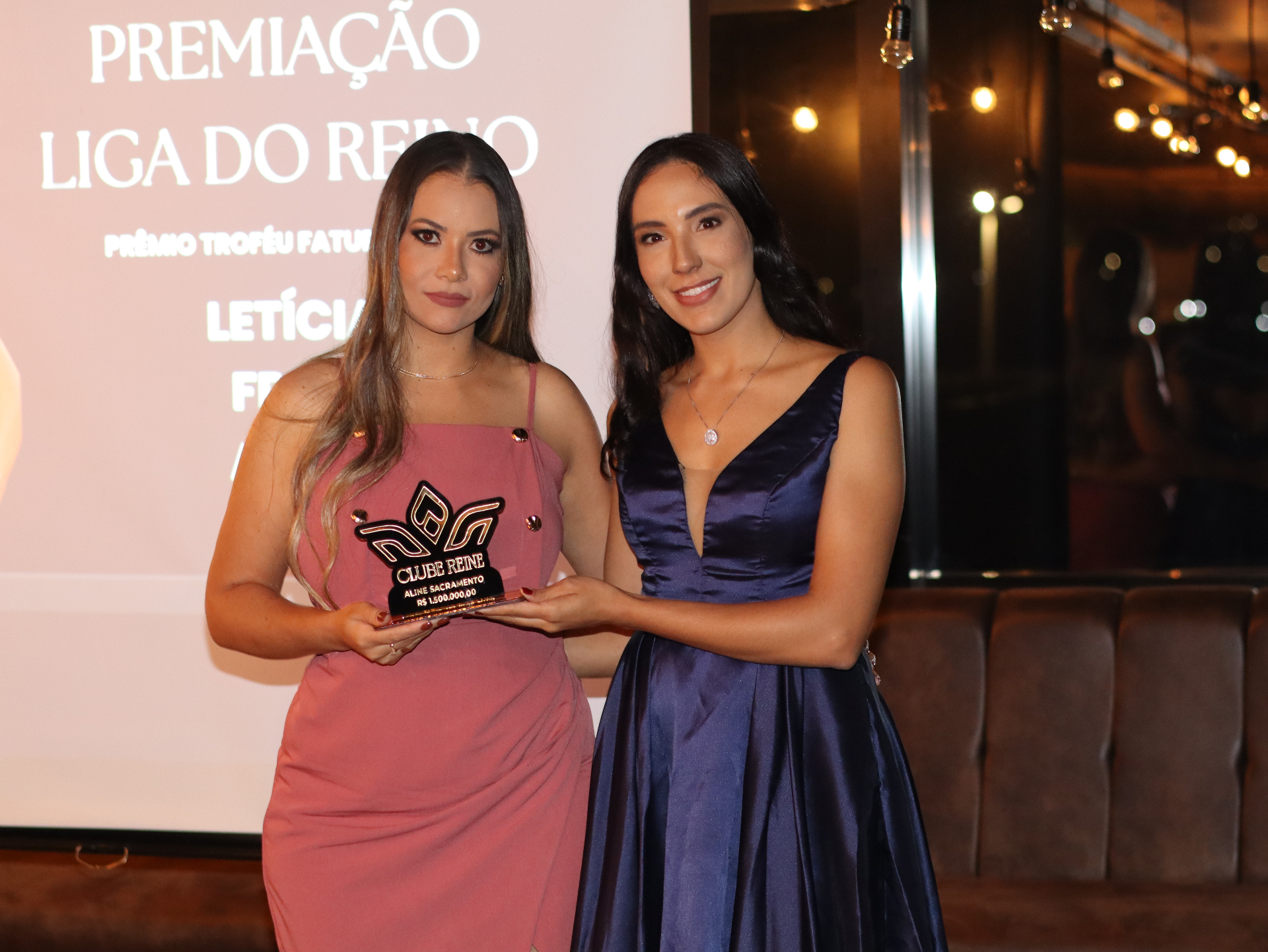 Aline Sacramento premiada na Liga do Reino